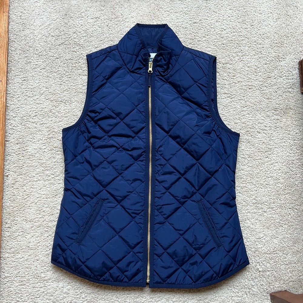 Old Navy Blue Vest Size XS